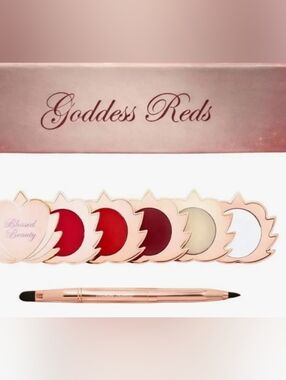 Blessed‎ Beauty Goddess Reds Natural Lip Cream Set